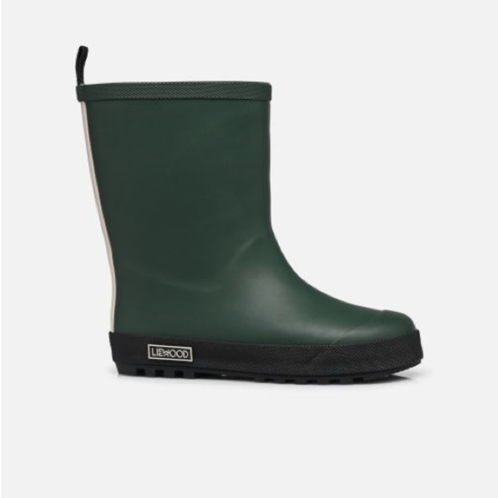 Liewood Rainboots in Dark Green Size 25